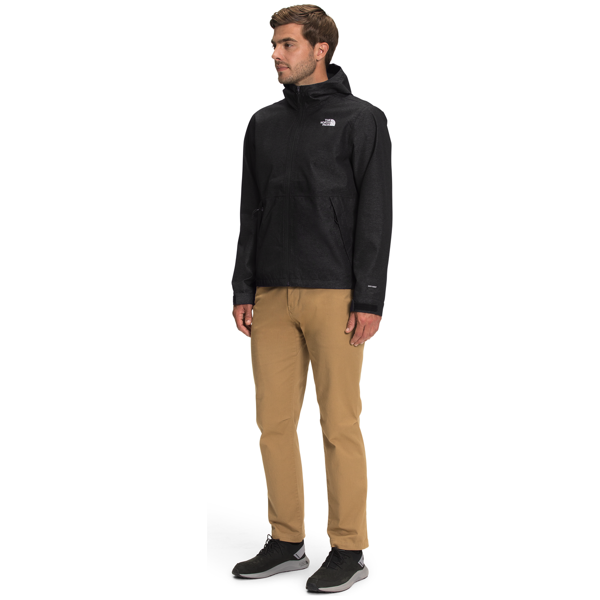 The North Face Men's Printed Novelty Millerton Jacket in TNF Black 