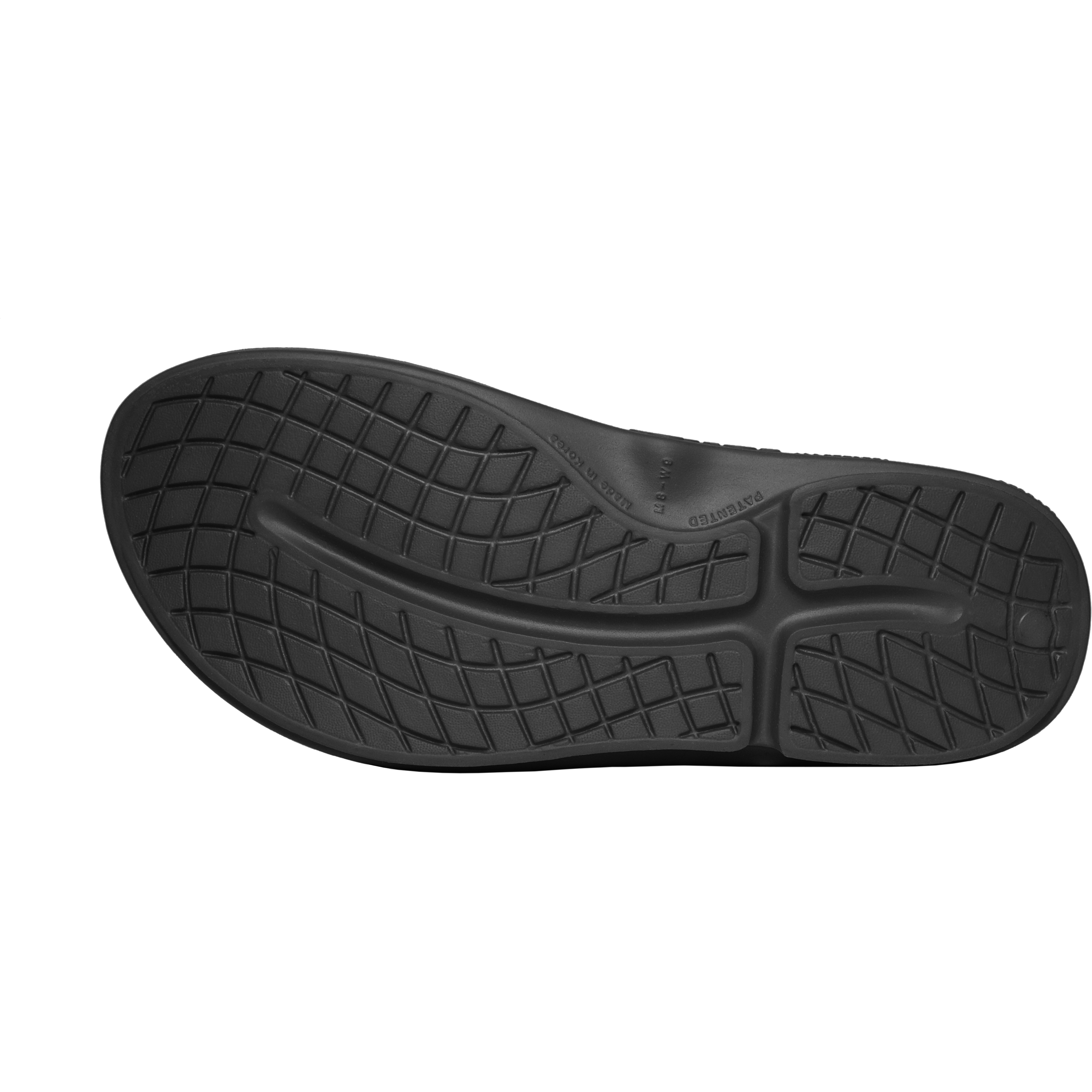 OOFOS Unisex OOriginal Flip Flops in Black Men's Footwear
