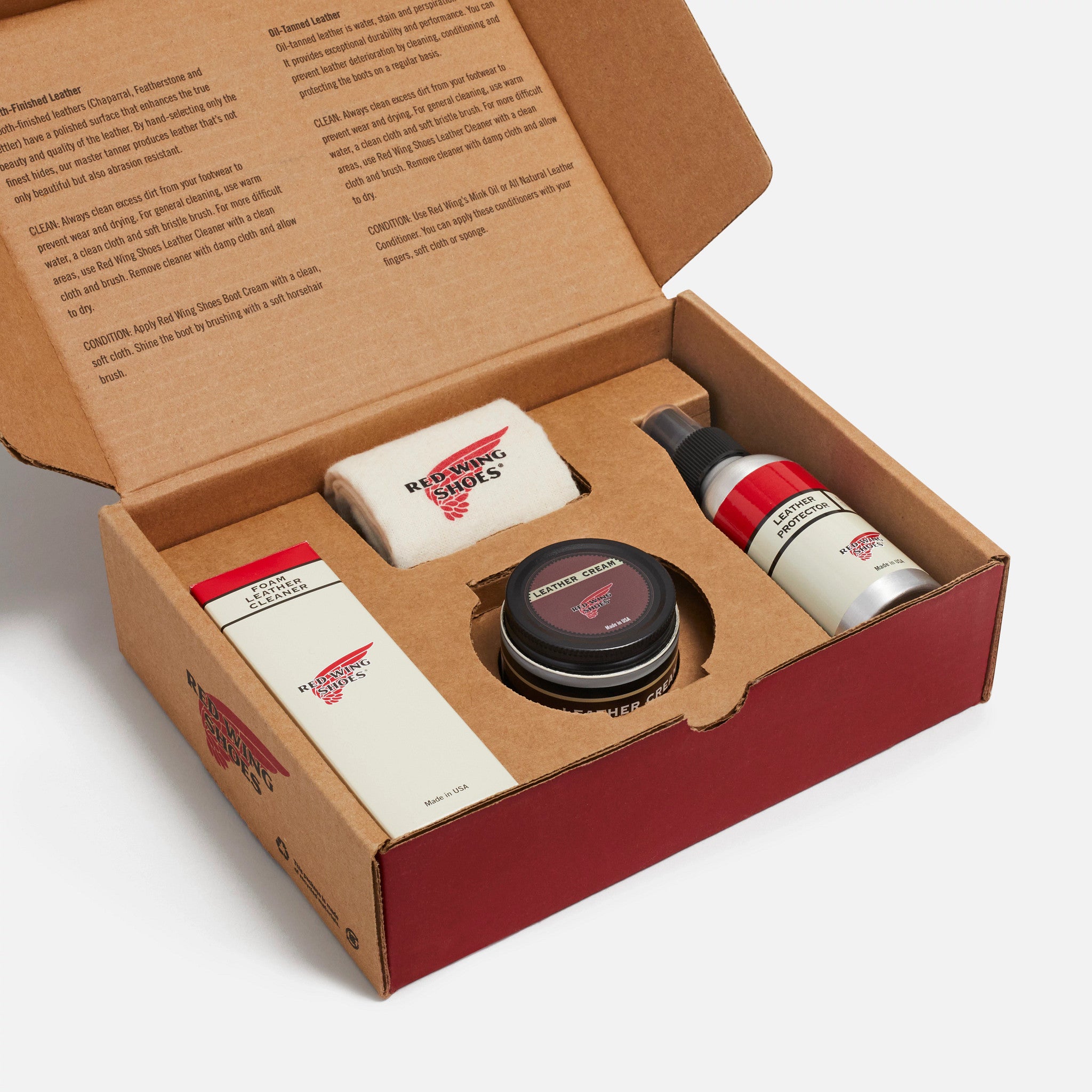 Red Wing Smooth Finished Leather Care Kit Accessories