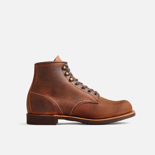 Red Wing Men's Blacksmith 6-inch Boot 3343 In Copper Rough and Tough Leather Men's Footwear