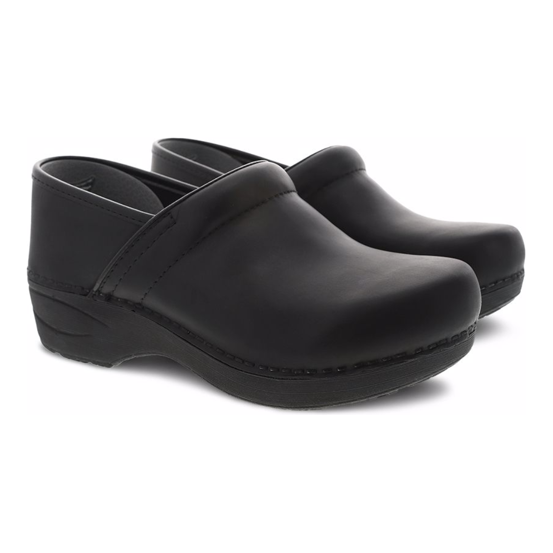 Dansko Women's Xp 2.0 Pull Up Waterproof Clog in Black Women's Footwear