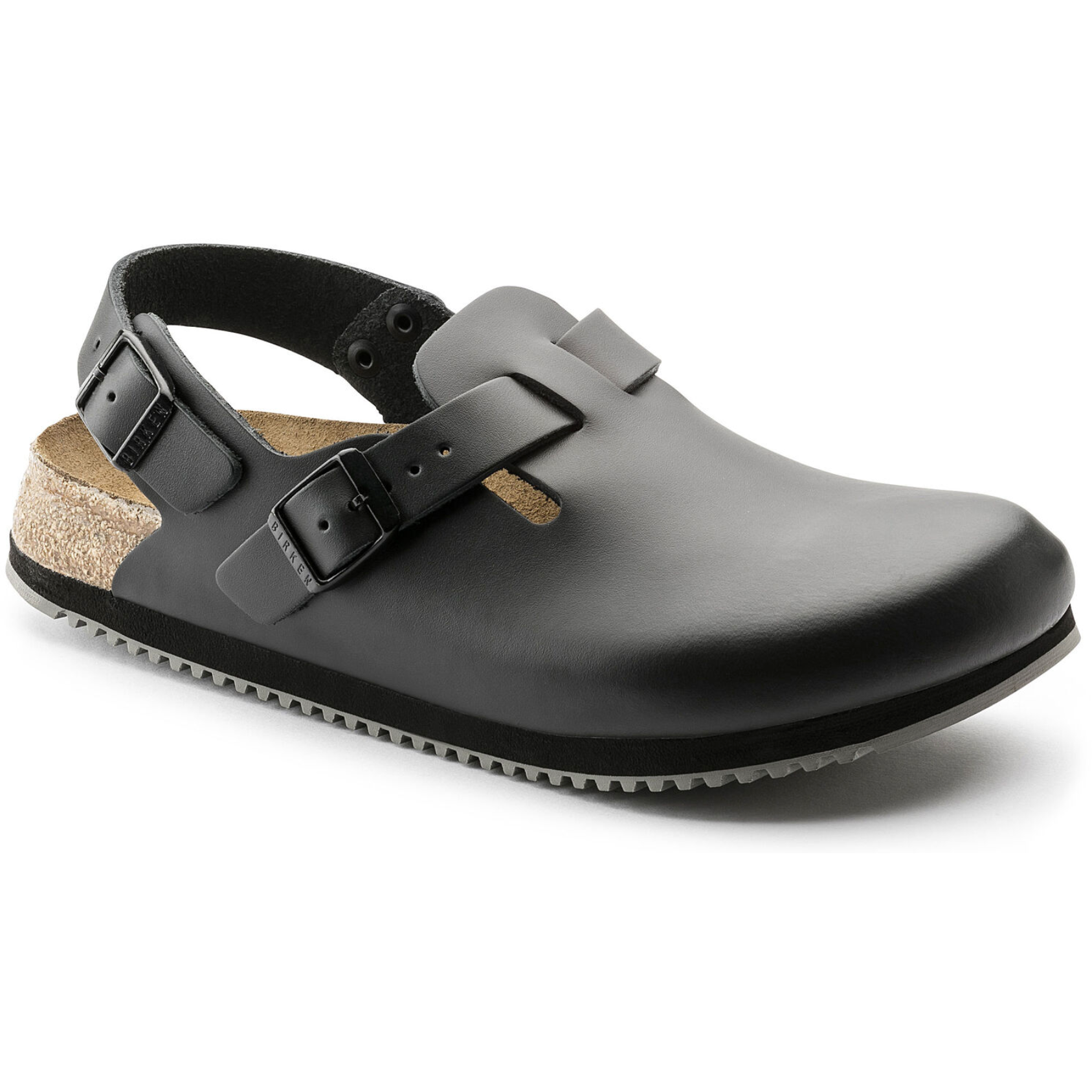 Birkenstock Tokio Super Grip Classic Footbed in Black Women's Footwear