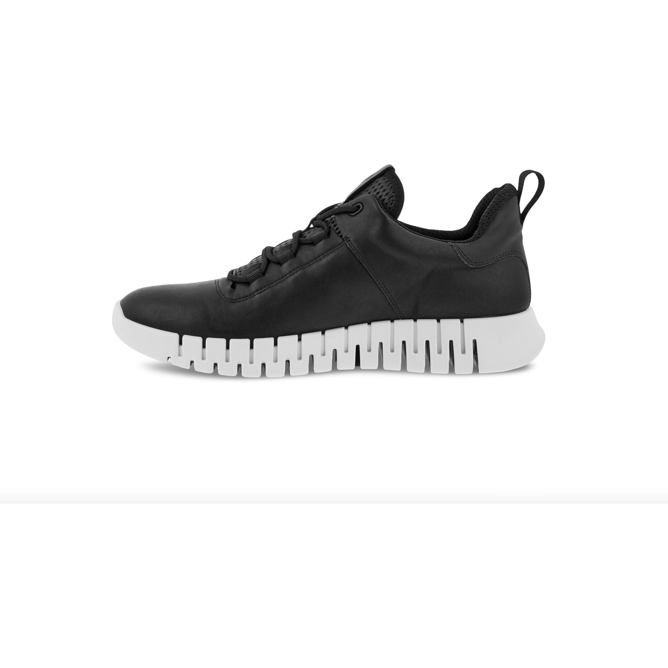 Ecco Men's Gruuv Sneaker in Black Black Men's Footwear