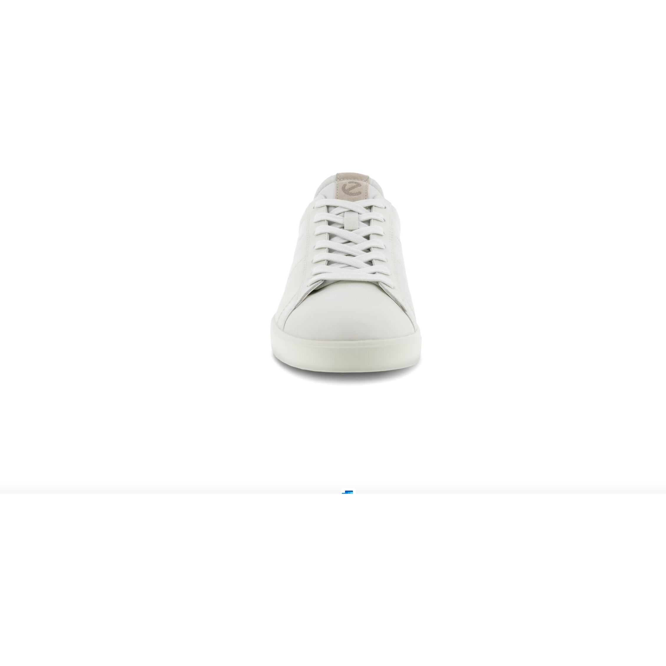 Ecco Men's Street Lite Sneaker in White Gravel Men's Footwear