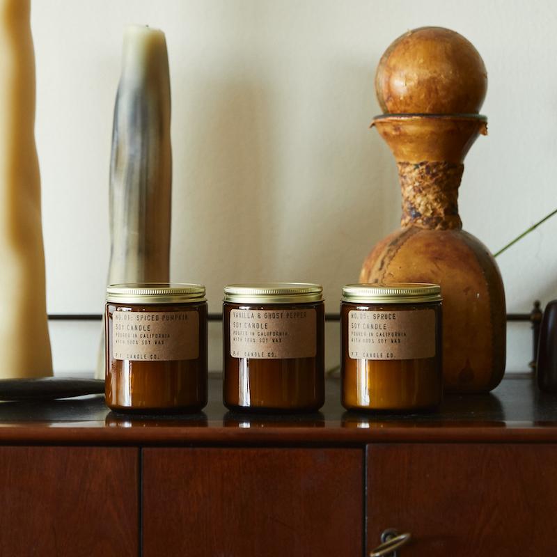 P. F. Candle CO. 7.2 Oz Standard Soy Candle - Vanilla & Ghost Pepper Accessories