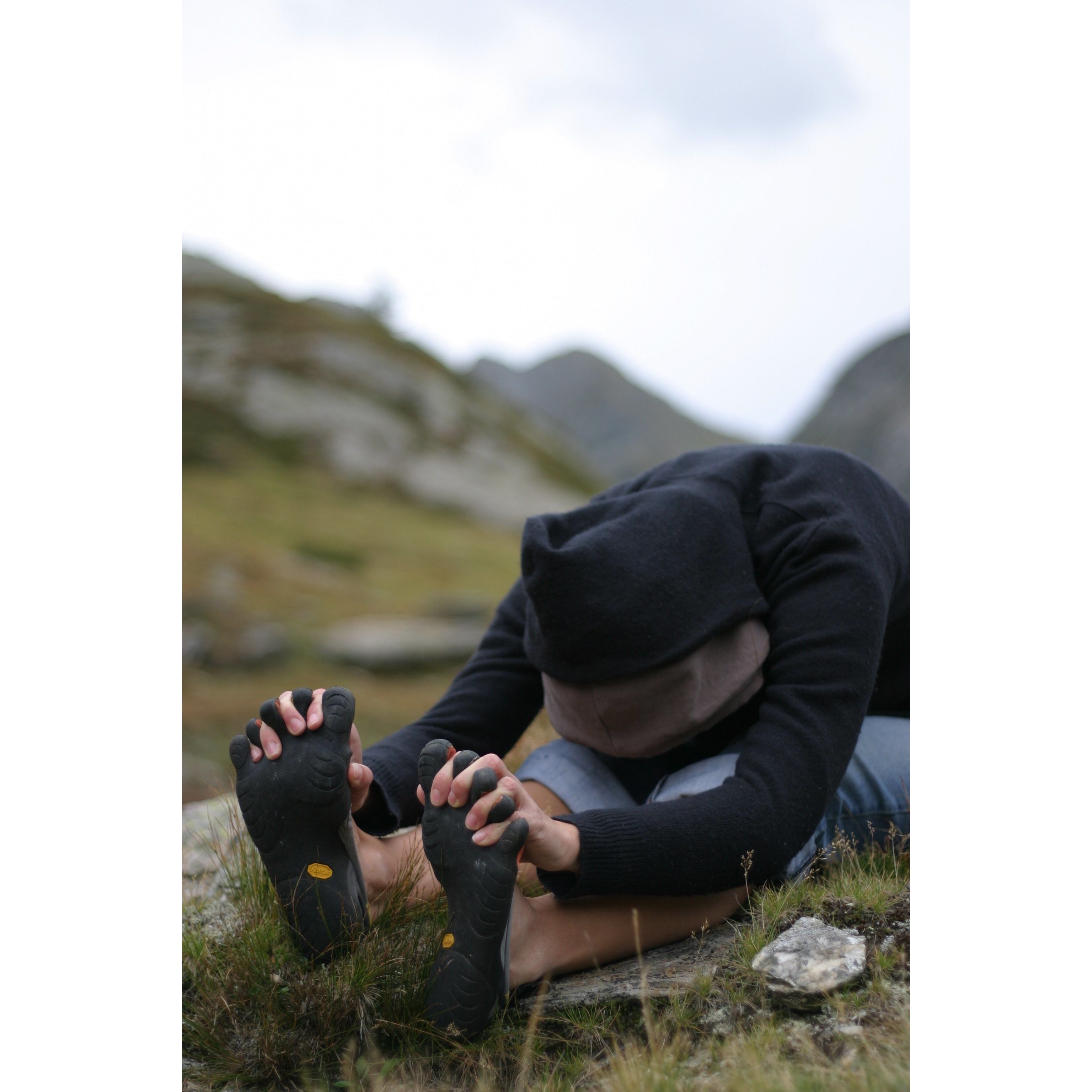 Vibram five finger toe shoes
