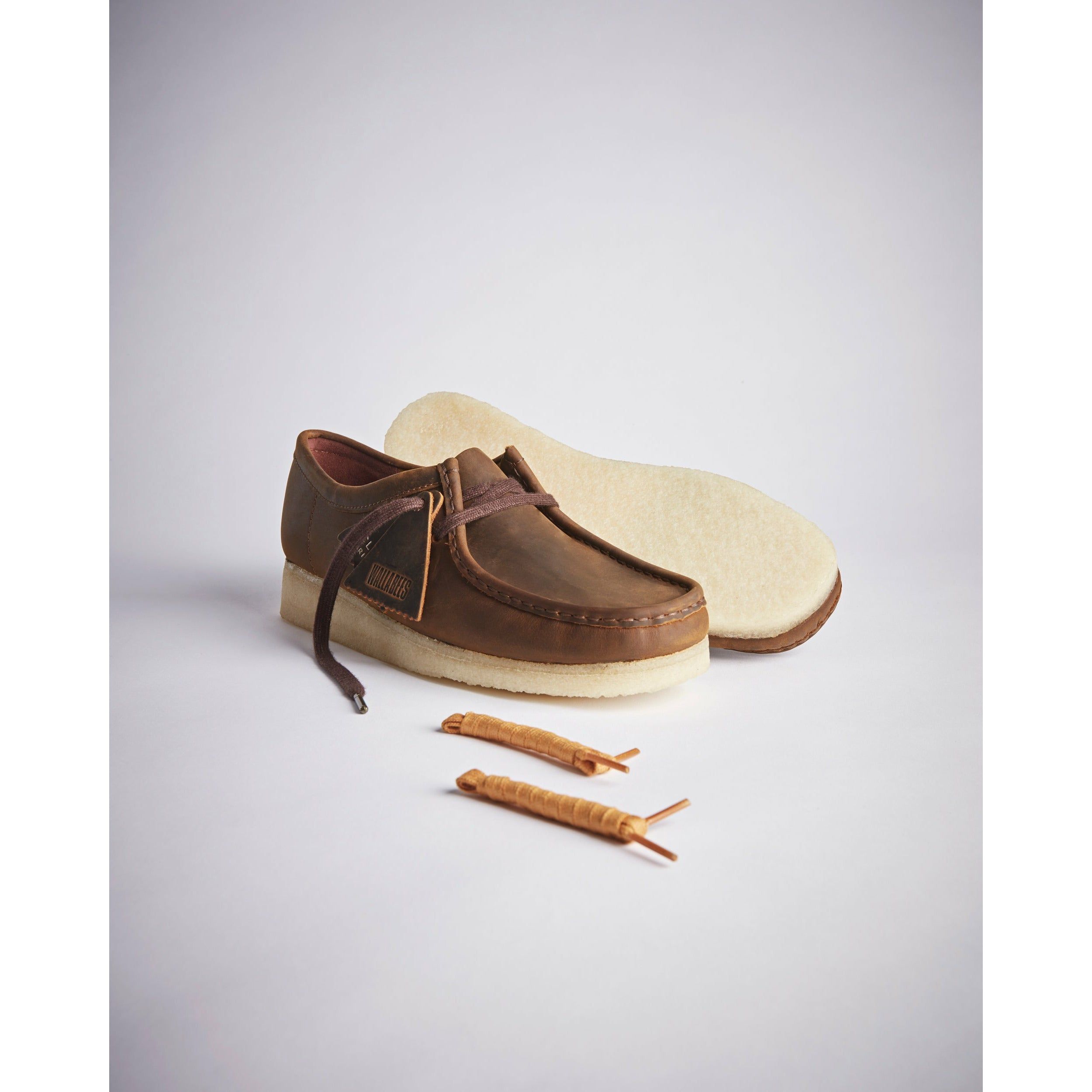 Clarks Men's Wallabee in Beeswax Men's Footwear