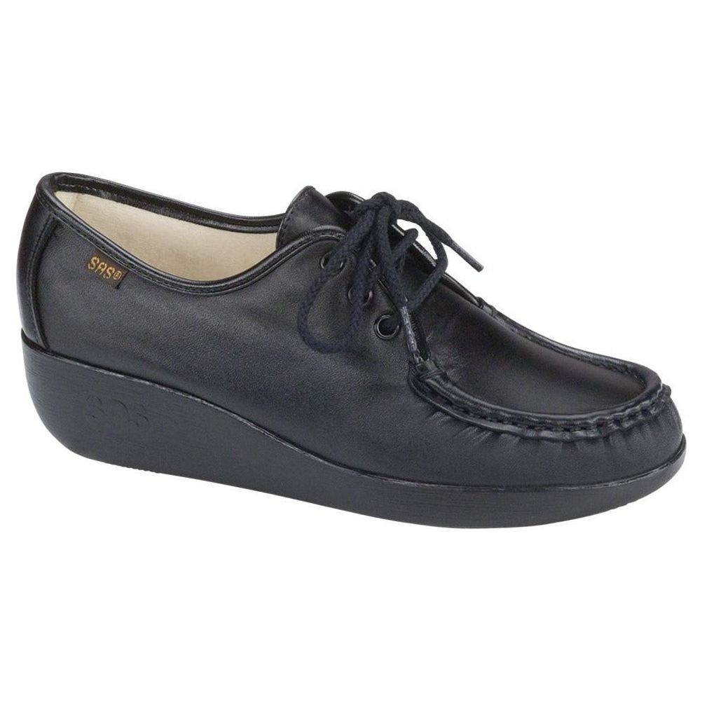 SAS Women's Bounce Lace Up in Black Wide Women's Footwear