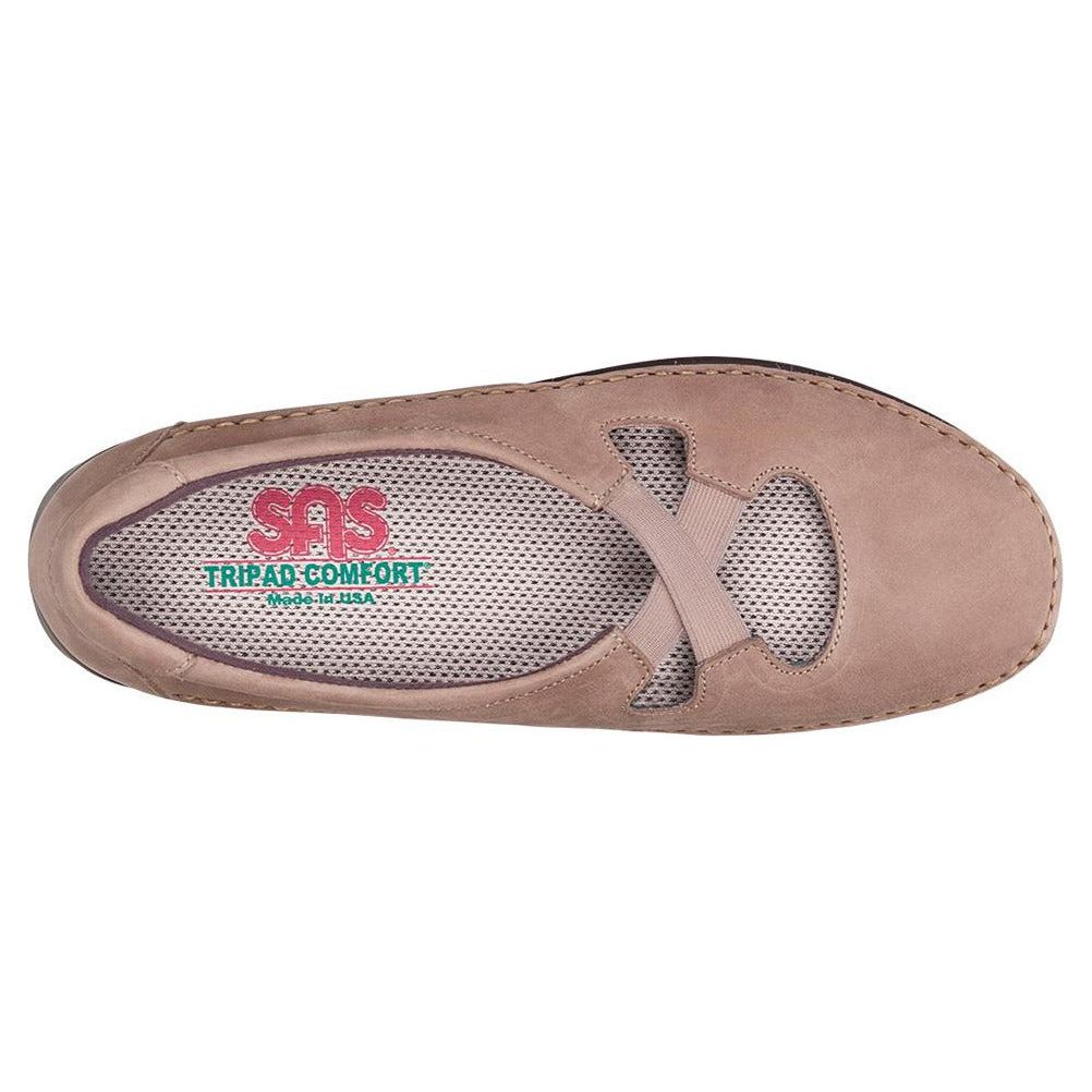 SAS Women's Crissy Slip On Loafer in Praline Wide Women's Footwear