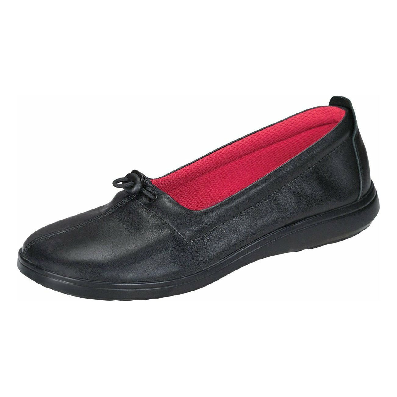 SAS Women's Funk Active Slip On in Black Wide Women's Footwear