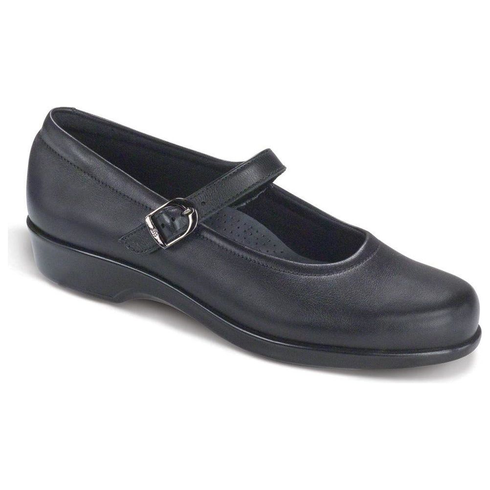 SAS Women's Maria in Black Wide Women's Footwear