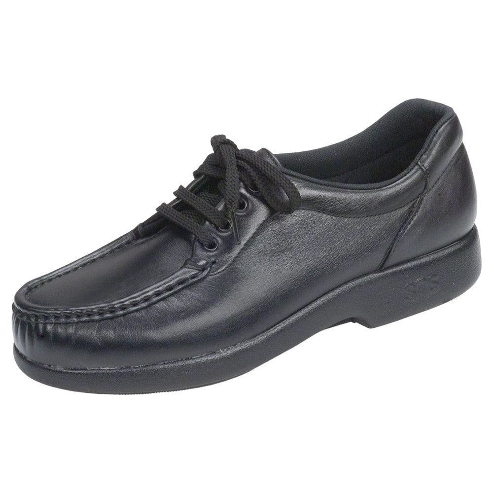 SAS Women's Take Time Lace Up in Black Wide Women's Footwear