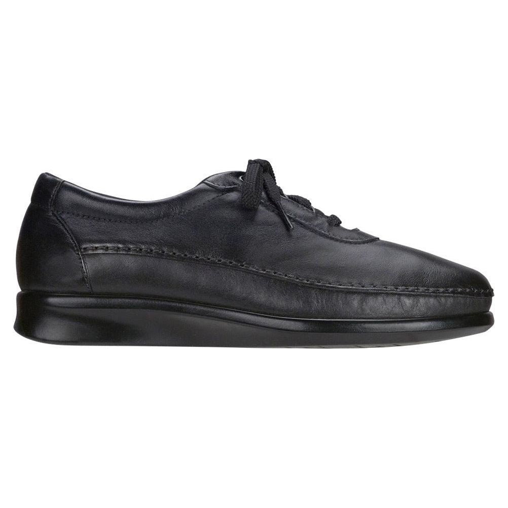 SAS Women's Traveler Active Lace Up in Black Wide Women's Footwear