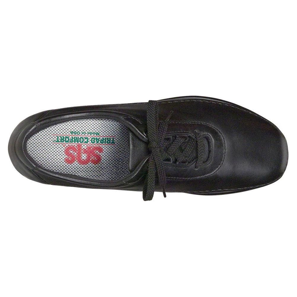 SAS Women's Traveler Active Lace Up in Black Wide Women's Footwear