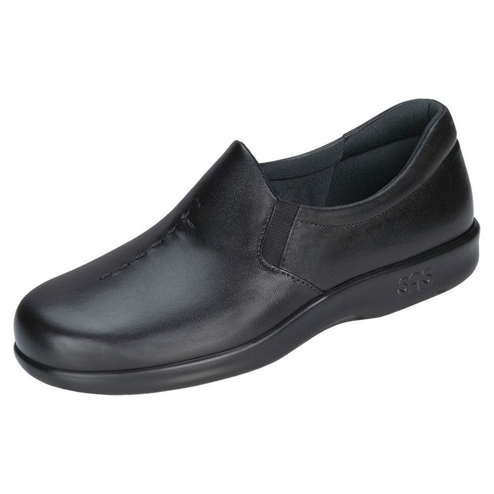 SAS Women's Viva Slip On Loafer in Black Wide Women's Footwear