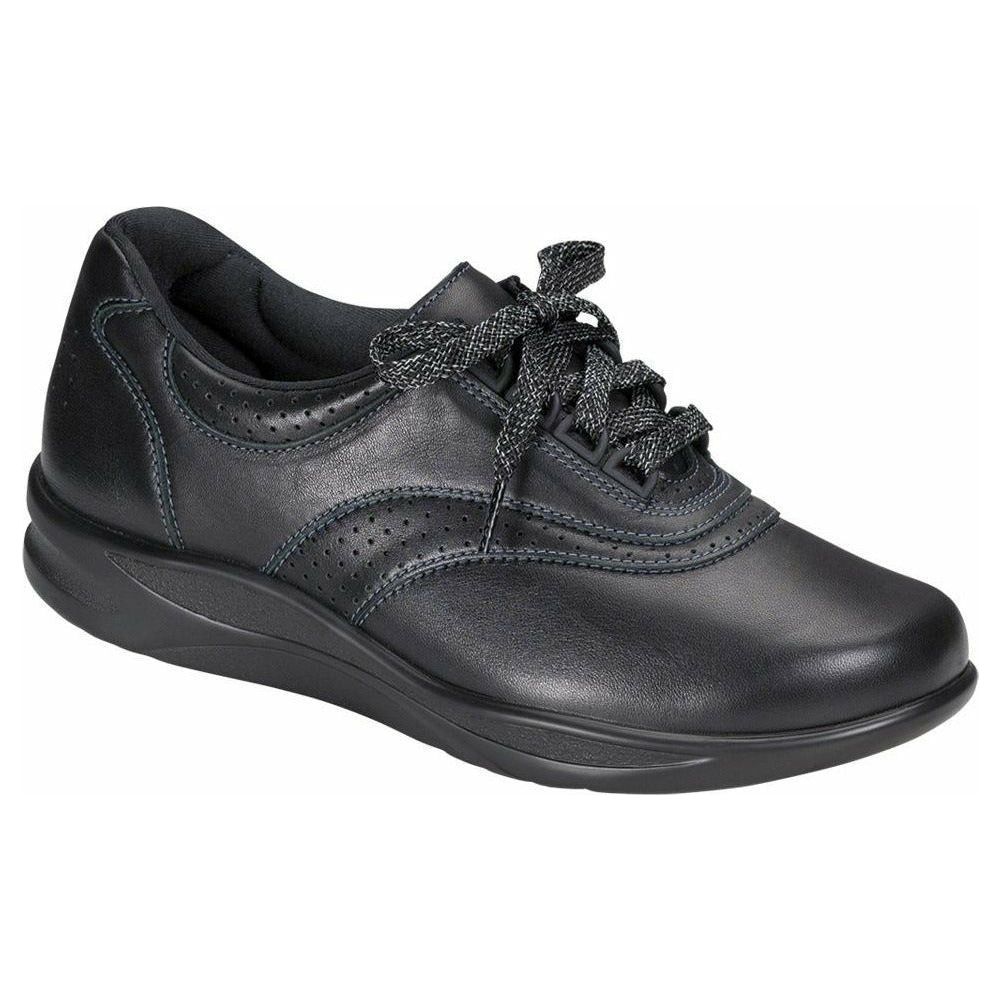 SAS Women's Walk Easy in Black Wide Women's Footwear