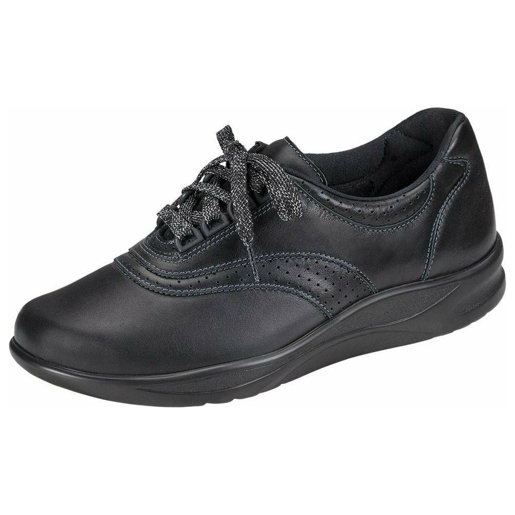 SAS Women's Walk Easy in Black Wide Women's Footwear
