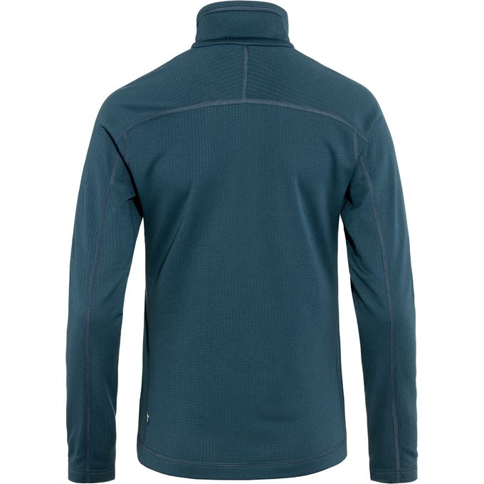 Fjallraven Women's Abisko Lite Fleece Jacket in Indigo Blue Women's Apparel