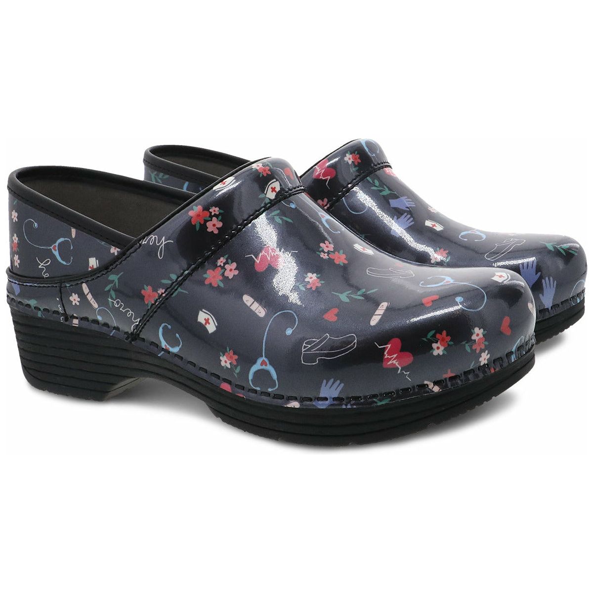 Dansko LT Professional Clog in Hero Patent Women's Footwear