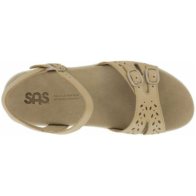 SAS Women's Duo Quarter Strap Sandal In Warm Stone Women's Footwear