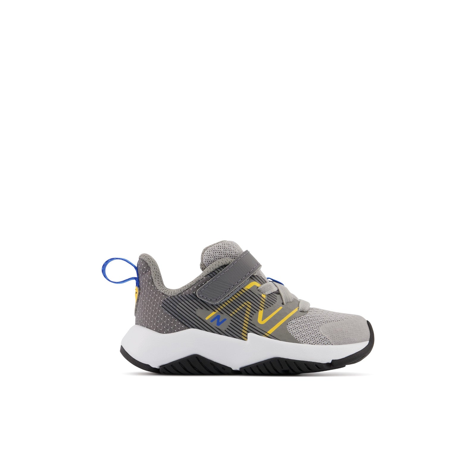 New Balance Kids' Cribs & Toddlers Rave Run in Rain Cloud W Vibrant Apricot & Marblehead Kid's Footwear