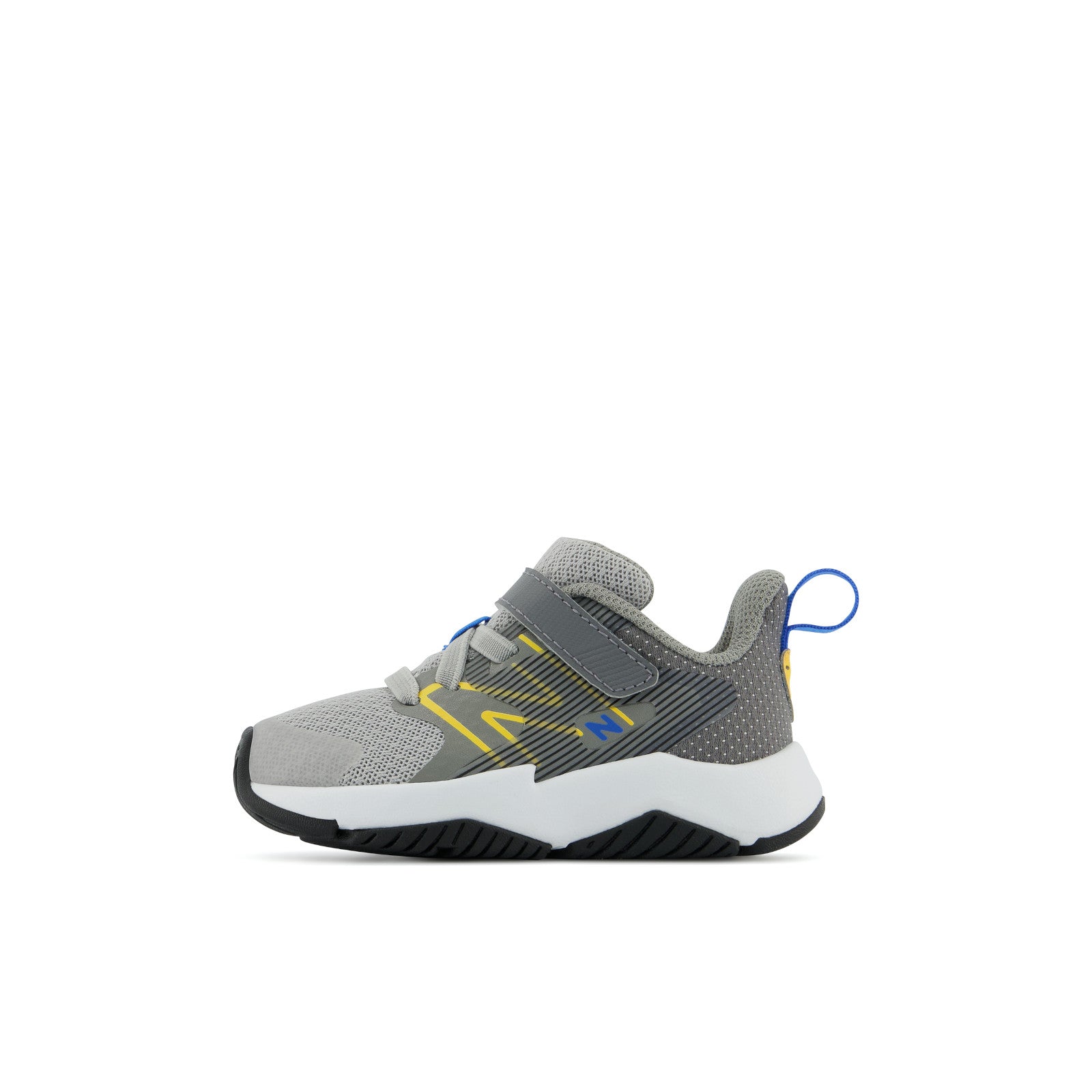 New Balance Kids' Cribs & Toddlers Rave Run in Rain Cloud W Vibrant Apricot & Marblehead Kid's Footwear
