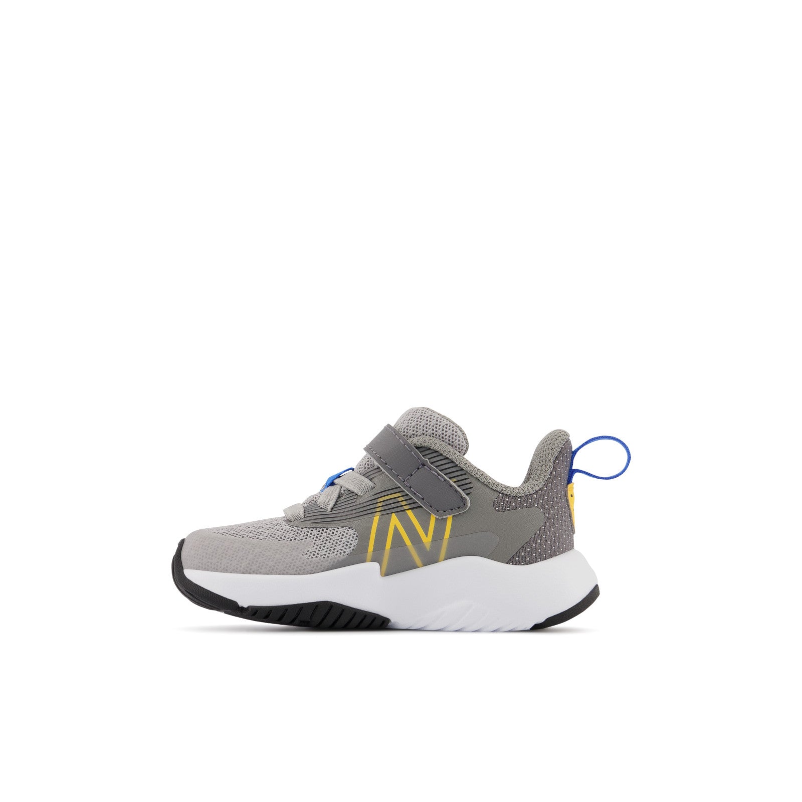 New Balance Kids' Cribs & Toddlers Rave Run in Rain Cloud W Vibrant Apricot & Marblehead Kid's Footwear