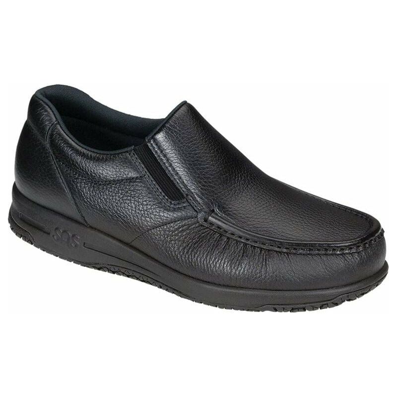 SAS Men's Navigator Non Slip Loafer in Black Men's Footwear