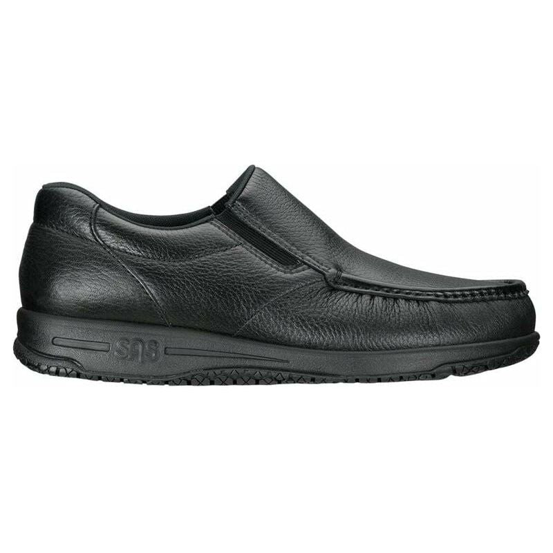 SAS Men's Navigator Non Slip Loafer in Black Men's Footwear