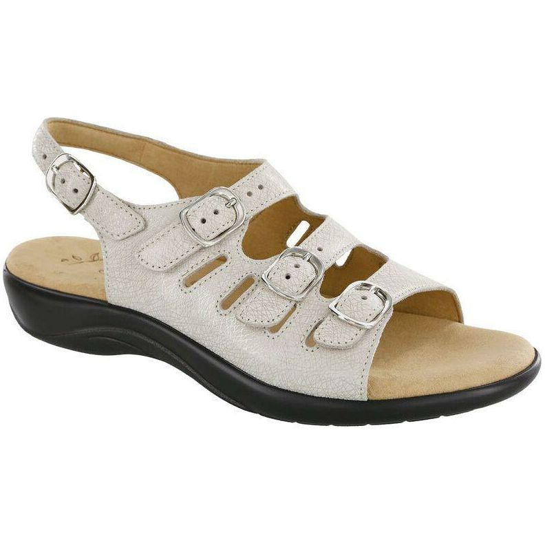 SAS Women's Mystic Slingback Sandal in Web Linen Women's Footwear