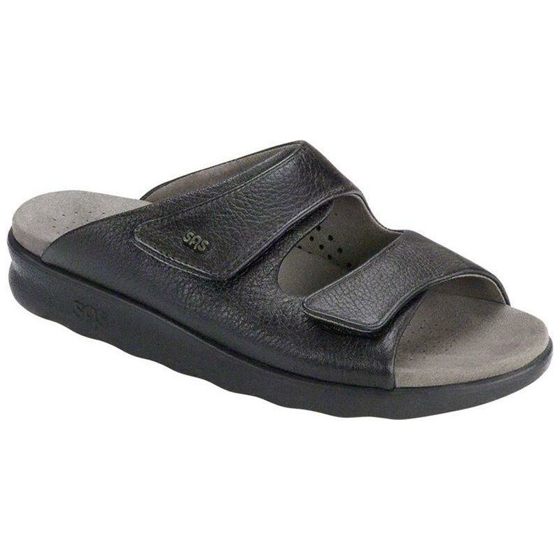SAS Women's Cozy Slide Sandal in Black Women's Footwear