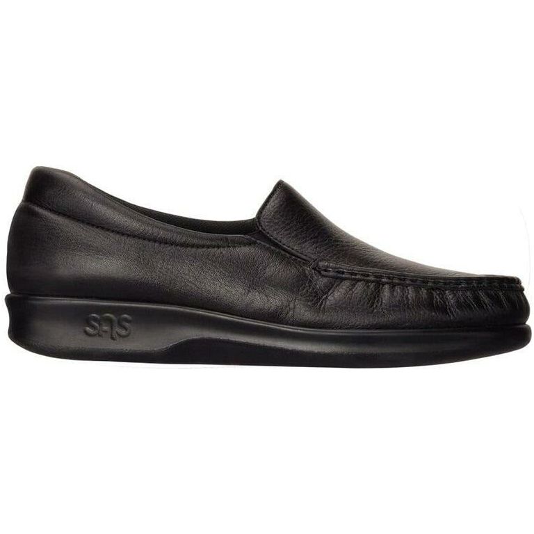 SAS Women's Twin Slip On Loafer in Black Women's Footwear