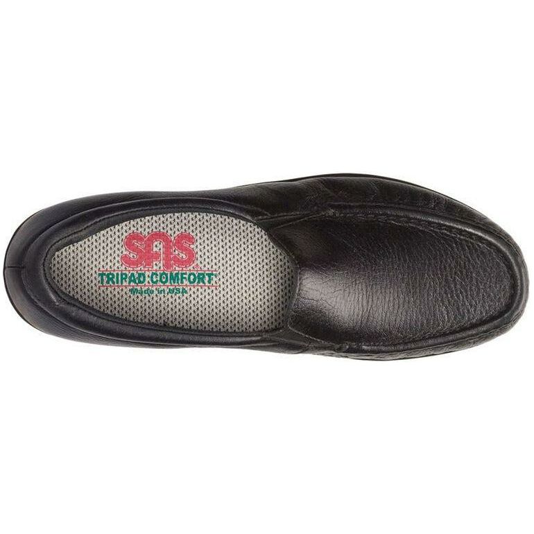 SAS Women's Twin Slip On Loafer in Black Women's Footwear