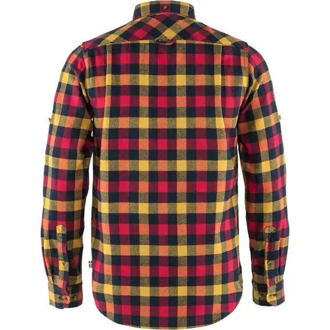 Fjallraven Men's Skog Shirt In True Red Men's Apparel