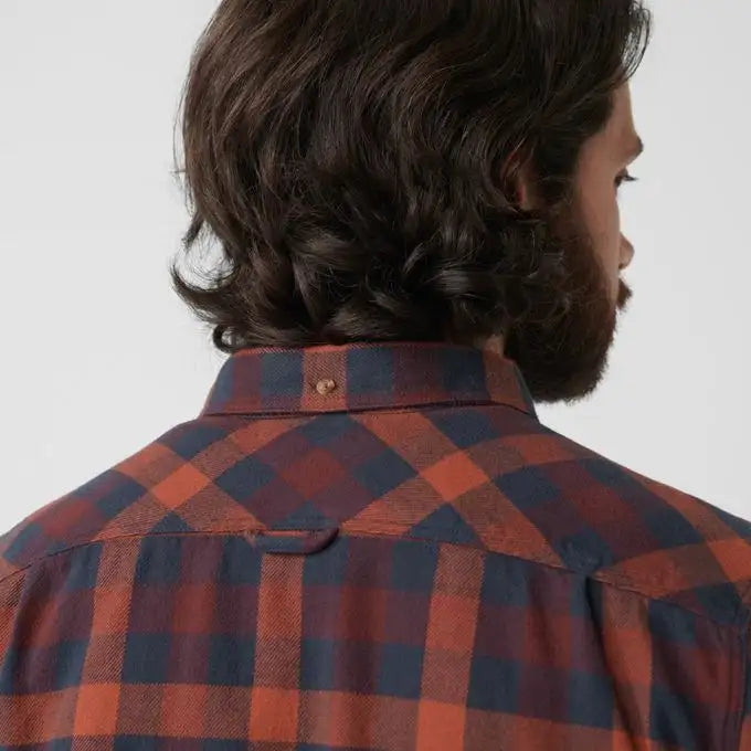 Fjallraven Men's Skog Shirt In True Red Men's Apparel