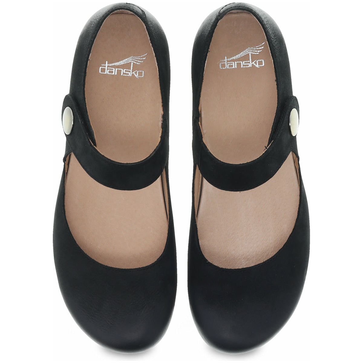 Dansko Women's Beatrice in Black Burnished Nubuck Women's Footwear