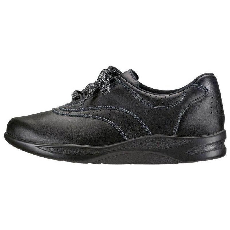 SAS Women's Walk Easy in Black Wide Women's Footwear