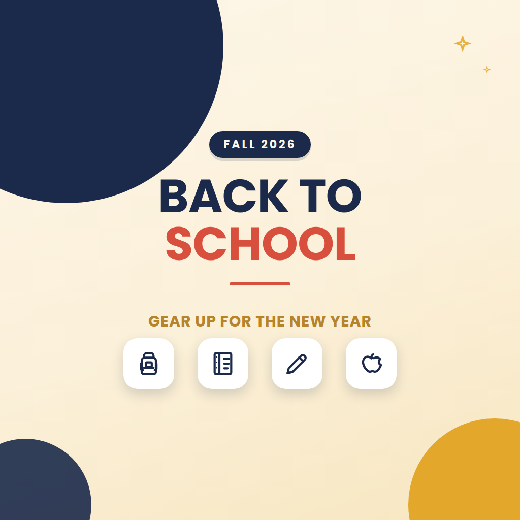 Back to School 2026