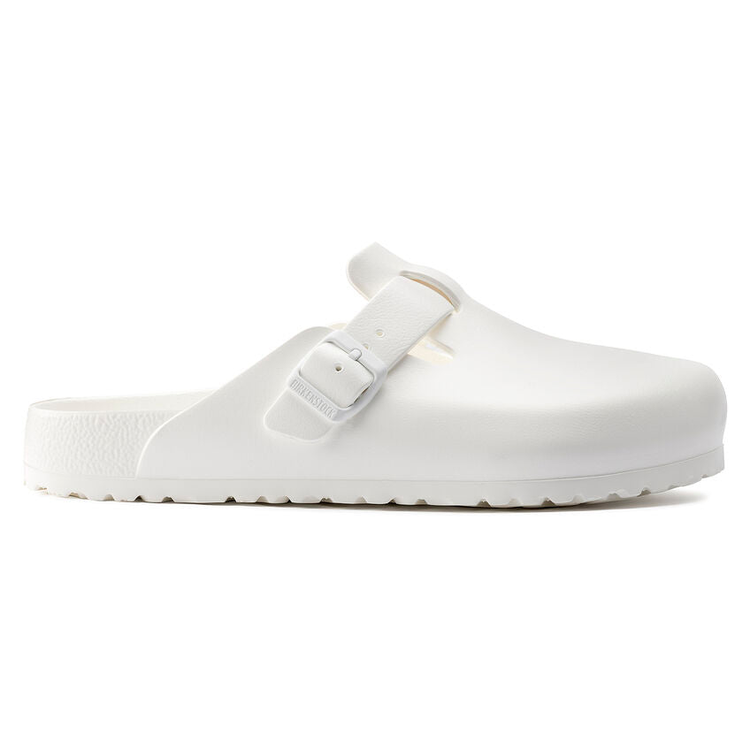 Birkenstock Boston Essentials EVA in White  Women's Footwear