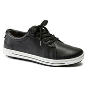 Birkenstock QO 500 Leather Safety Shoe in Black  Unisex Footwear