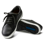 Birkenstock QO 500 Leather Safety Shoe in Black  Unisex Footwear