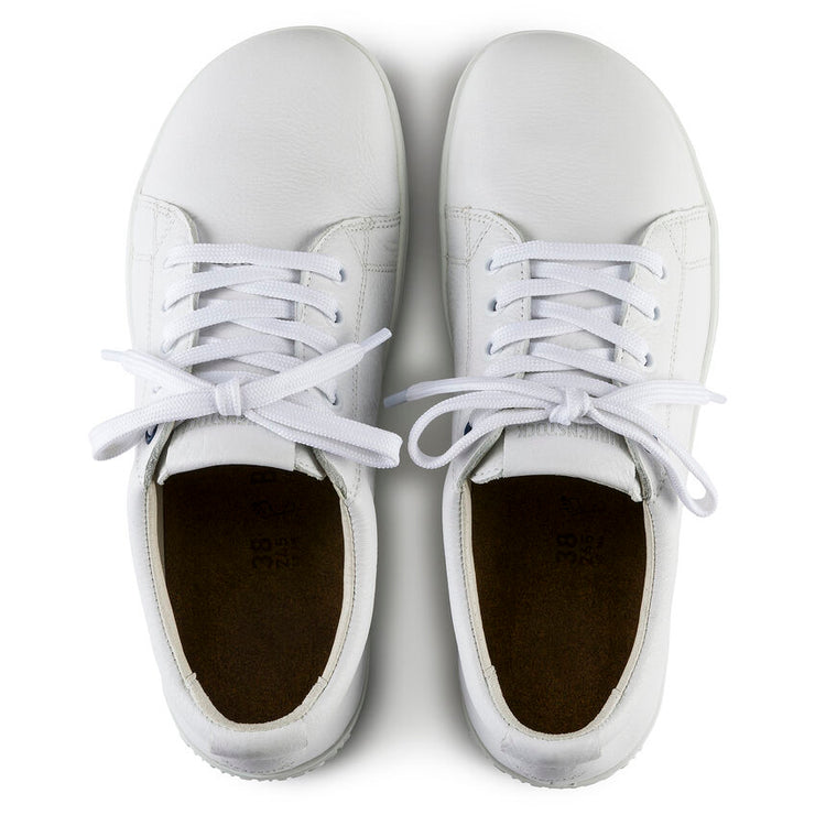 Birkenstock QO 500 Leather Safety Shoe in White  Unisex Footwear