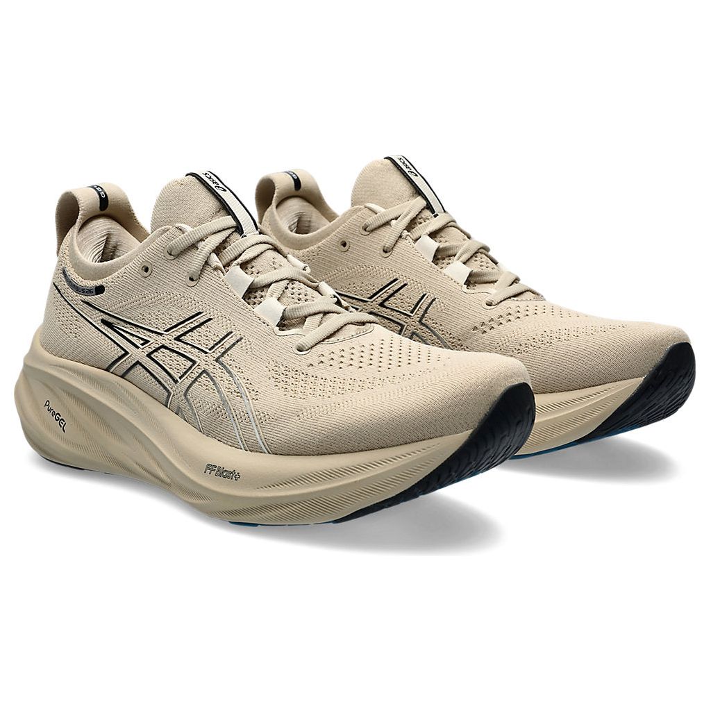 Asics Men's Gel-Nimbus 26 in Feather Grey Black  Men's Footwear