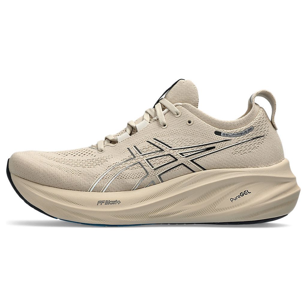 Asics Men's Gel-Nimbus 26 in Feather Grey Black  Men's Footwear