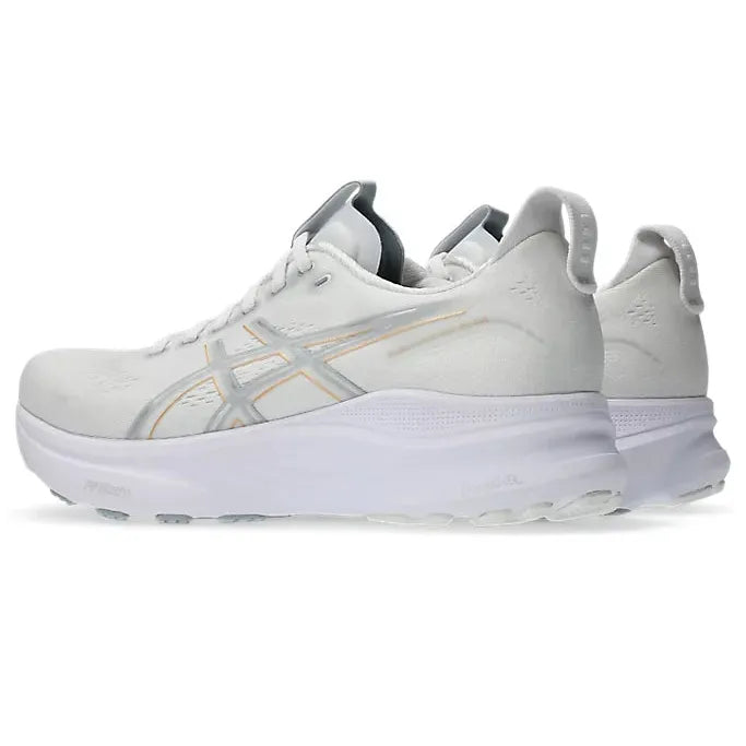Asics Women's Gel-Kayano 32 Running Shoes in White/Champagne Asics Women's Gel-Kayano 32 Running Shoes in White/Champagne