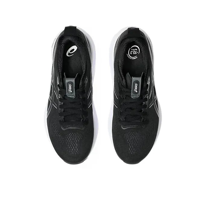 Asics Women's Gel-Kayano 32 Running Shoes Wide in Black/White