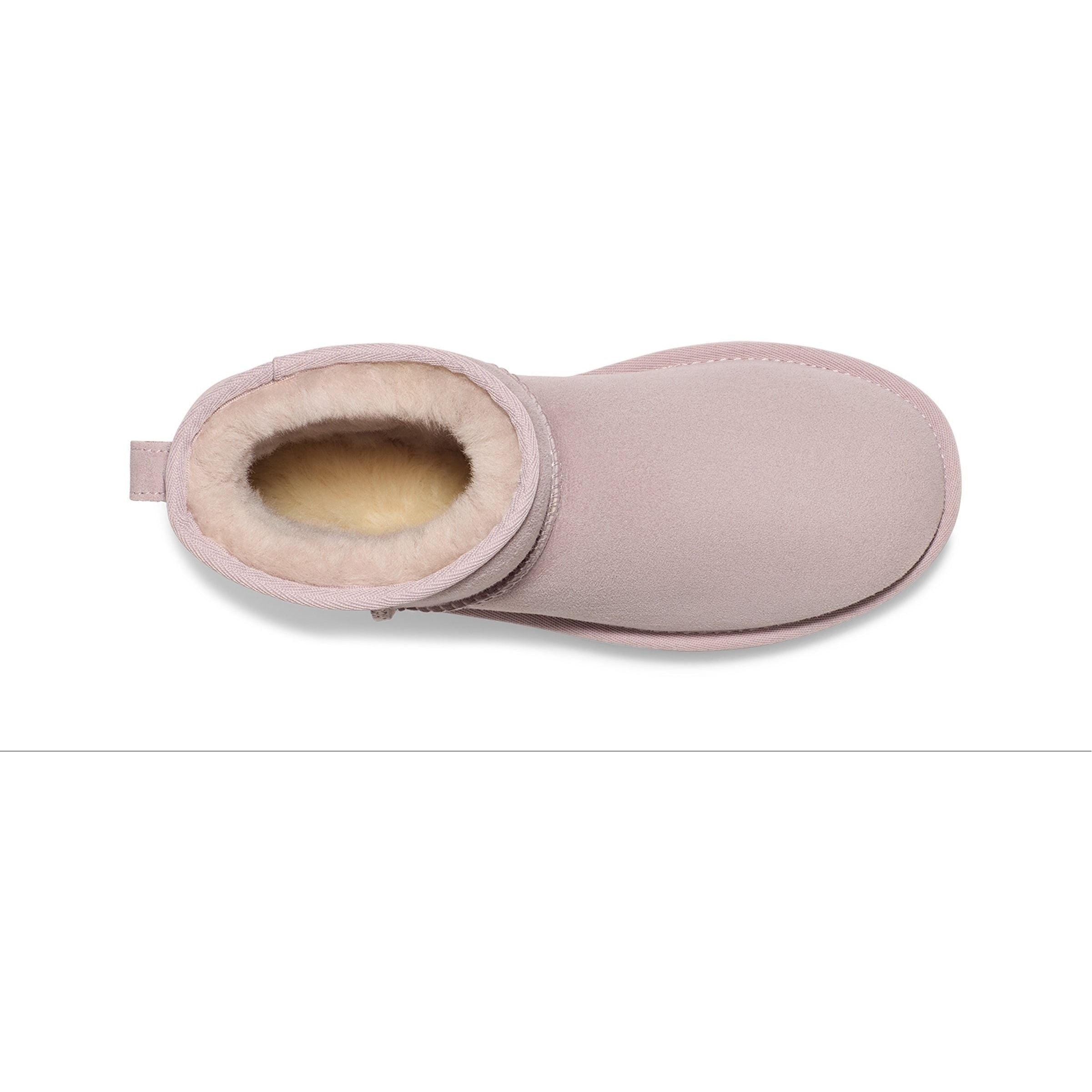UGG Women’s Classic Mini II in Pale Smoke-Footprint USA