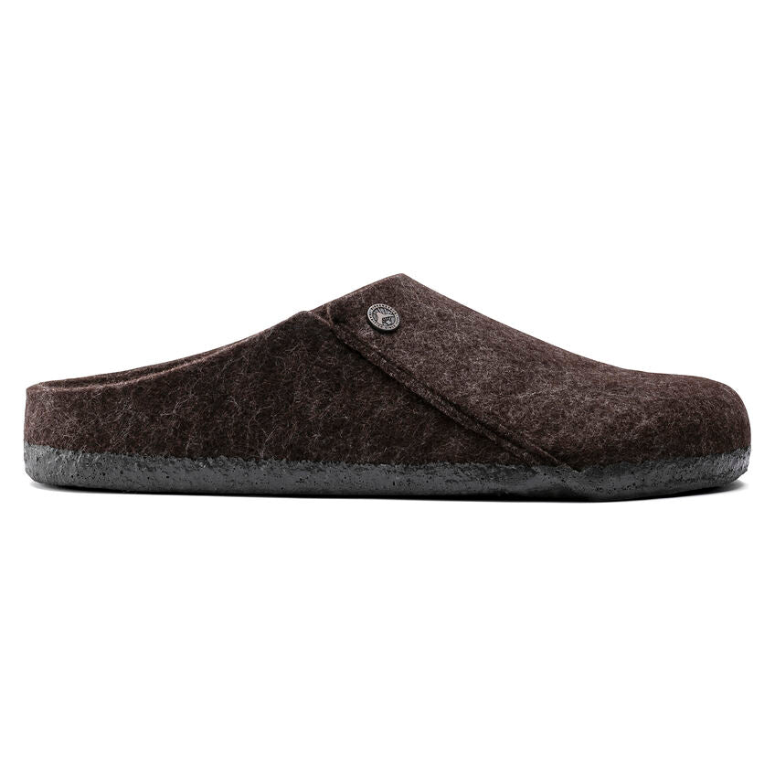 Birkenstock Men's Zermatt Shearling Wool Felt Slipper in Mocha  Men's Footwear