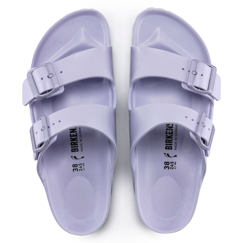 Birkenstock Arizona Eva Essentials Sandal in Purple Fog  Women's Footwear