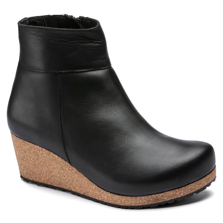 Birkenstock Ebba Leather Boot in Black  Women&